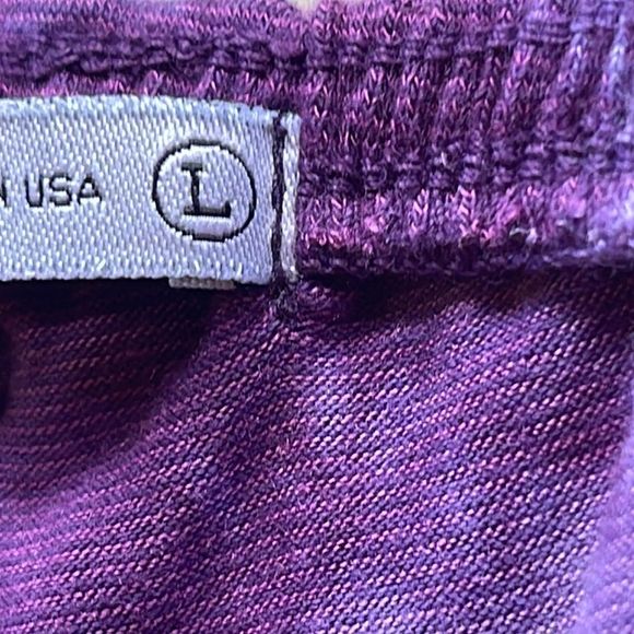 Purple Tie-Dye Wide Leg Pants - Picture 12 of 14